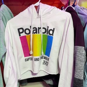 Polaroid Cropped Hoodie (M-XL)